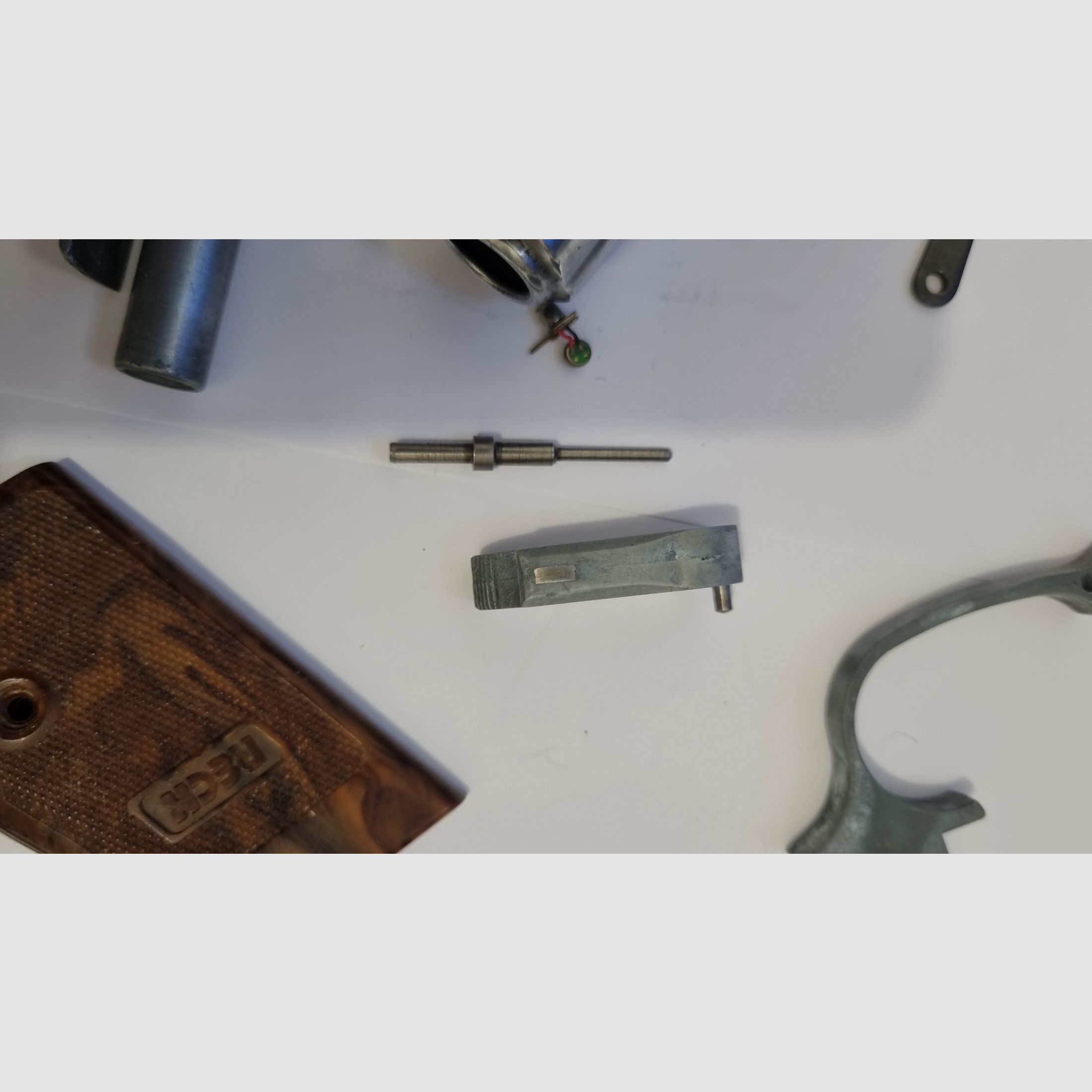 RECK Mod PK kal. 8mm K Siglé GS (schiet ook hagelmunitie) te renoveren en opnieuw te monteren ZONDER MAGAZIJN