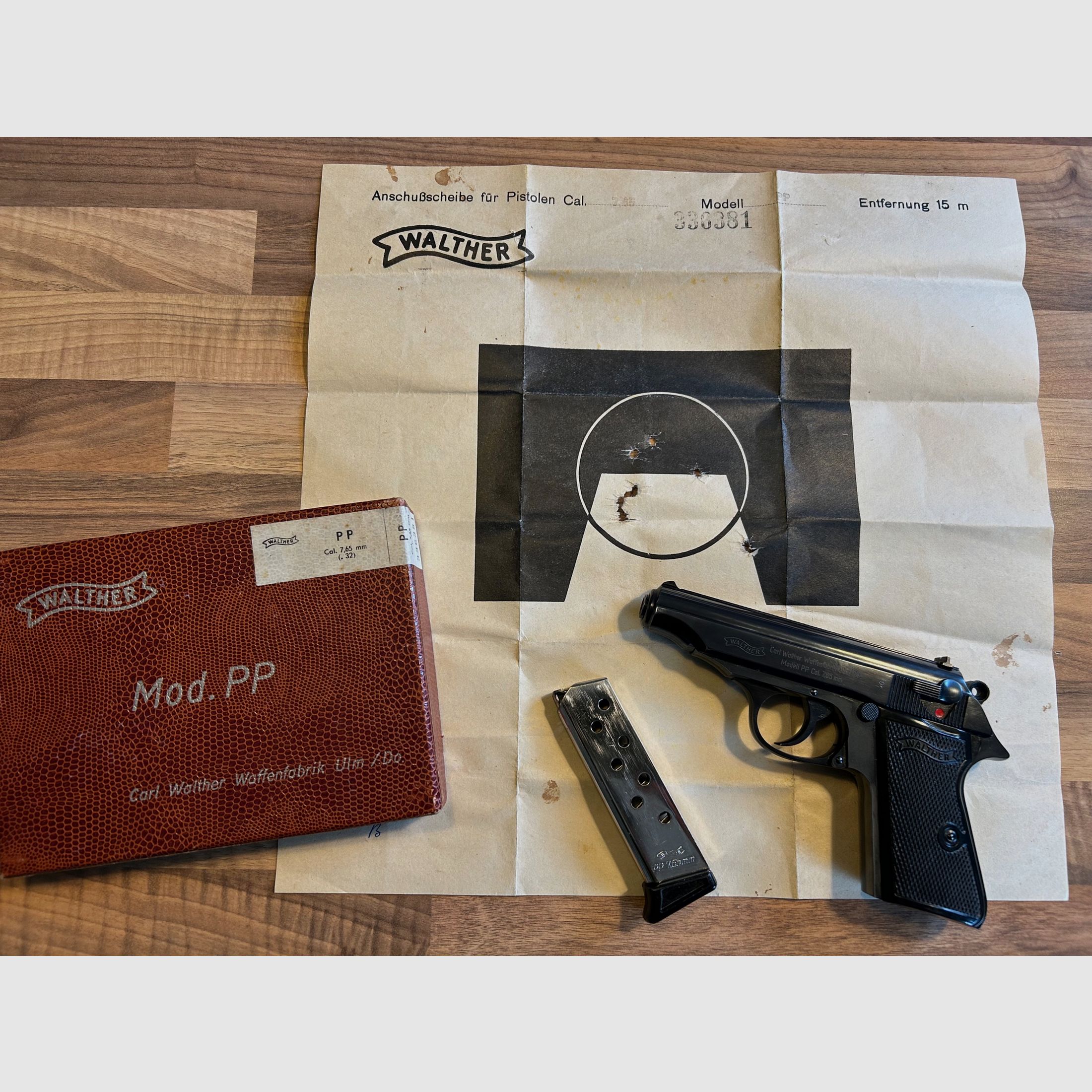 Walther PP – calibro 7,65 mm – praticamente come nuovo, immagine 6 di 6