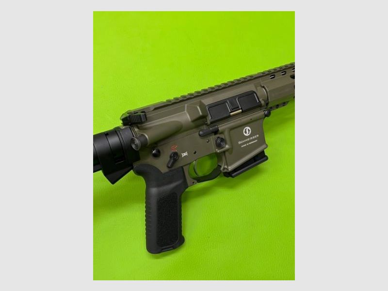 Schmeisser AR15 DYNAMIC L OD-Green Semi-Automatisch Geweer, 16,75" .223Rem, afbeelding 3 van 6