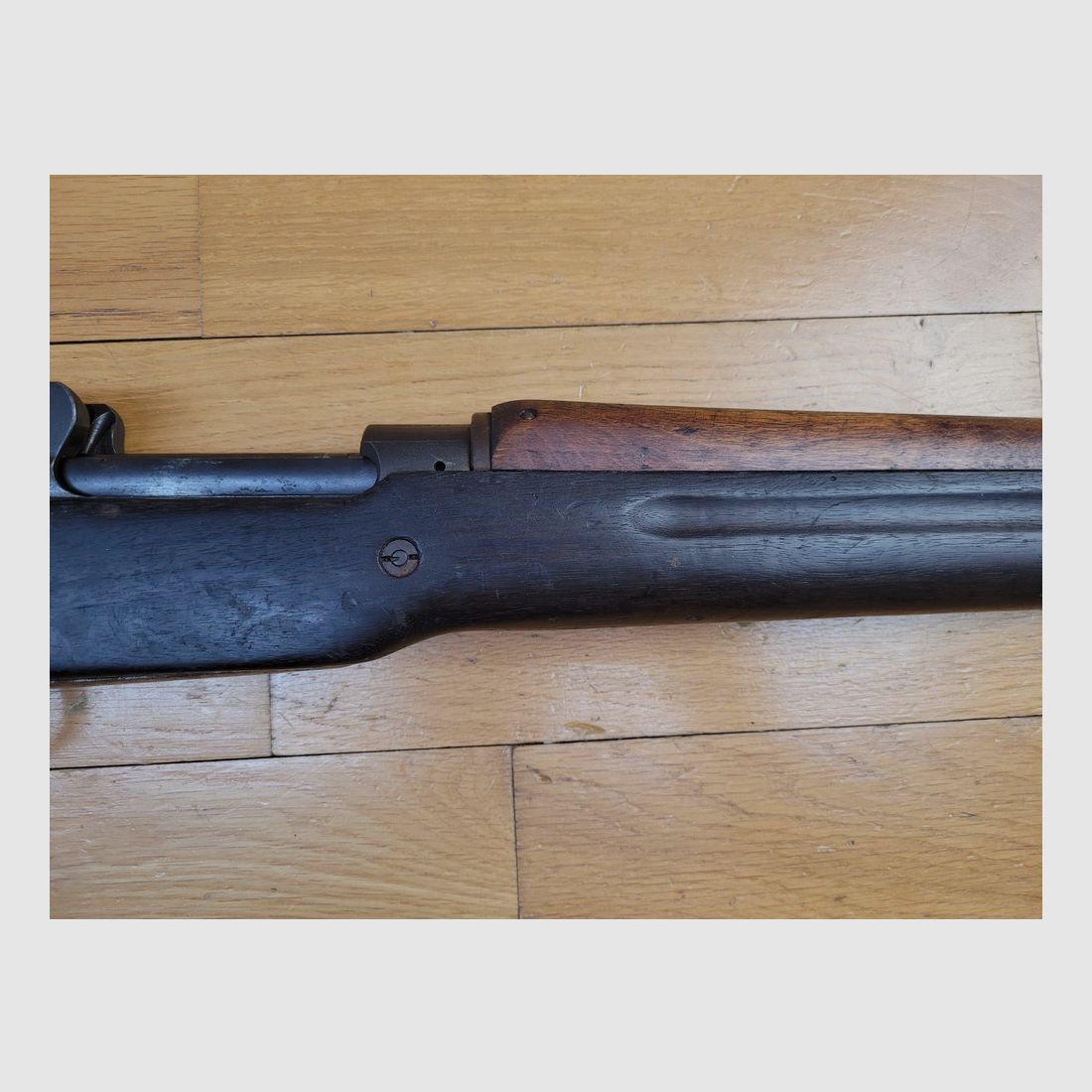Schöner Gewehr Modell US17 für 14-18 – Herstellung Remington von 1918 – ursprüngliches Kaliber 30-06 Springfield – Ohne Modifikationen nach 1914 – Ausgezeichneter Lauf – Top-Waffe in TBE!, Bild 5 von 30