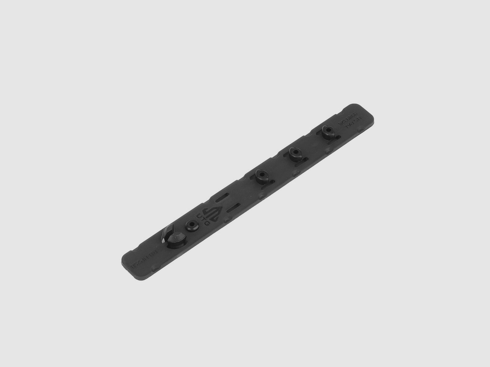 UTG Leapers - Osłony szyny Keymod 5,5'' - 7 szt. - Czarne - RB-HP25B, zdjęcie 3 z 4
