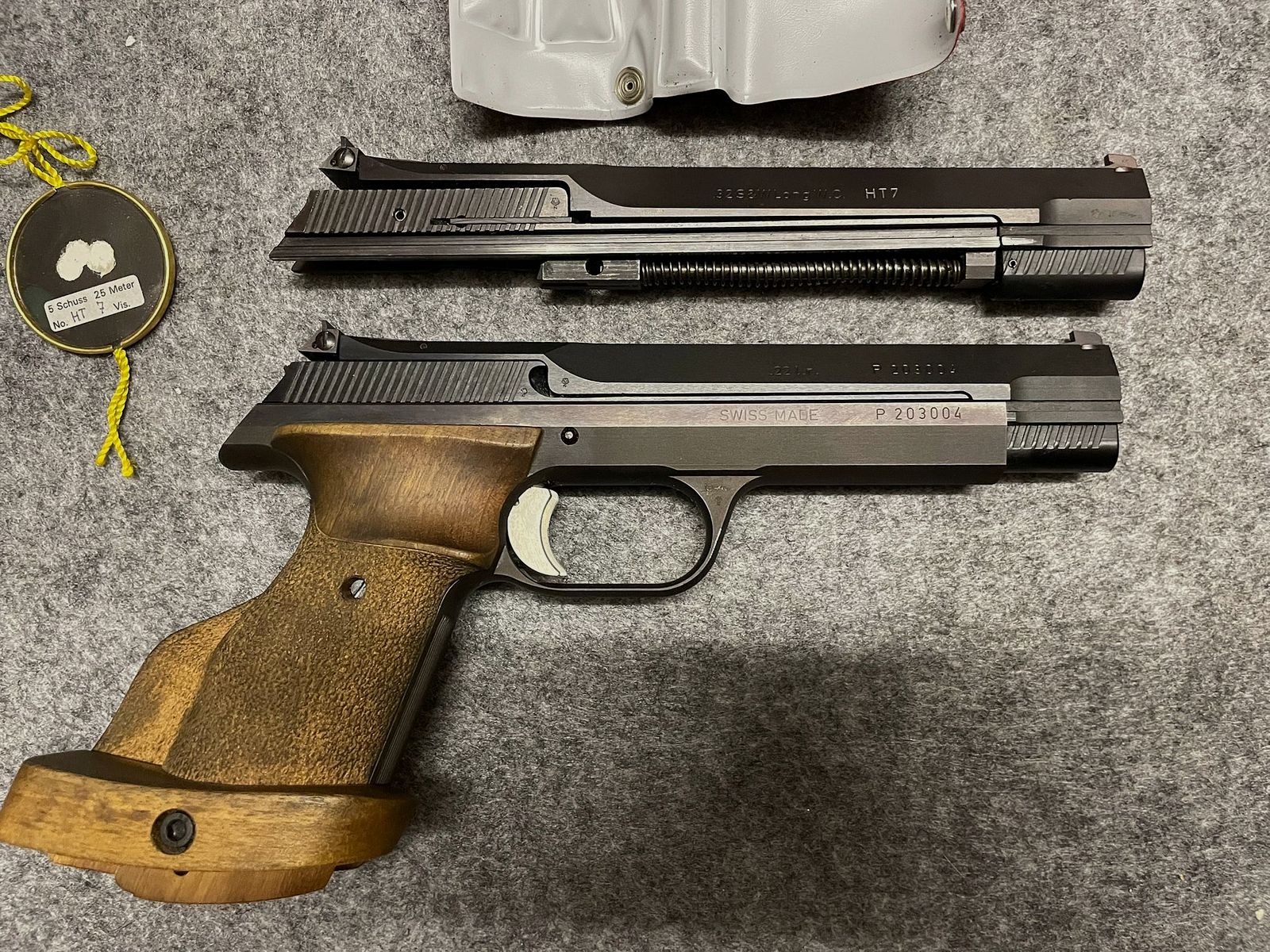 P240 Kal.22 mit Wechselsystem .32 S&W I.WC