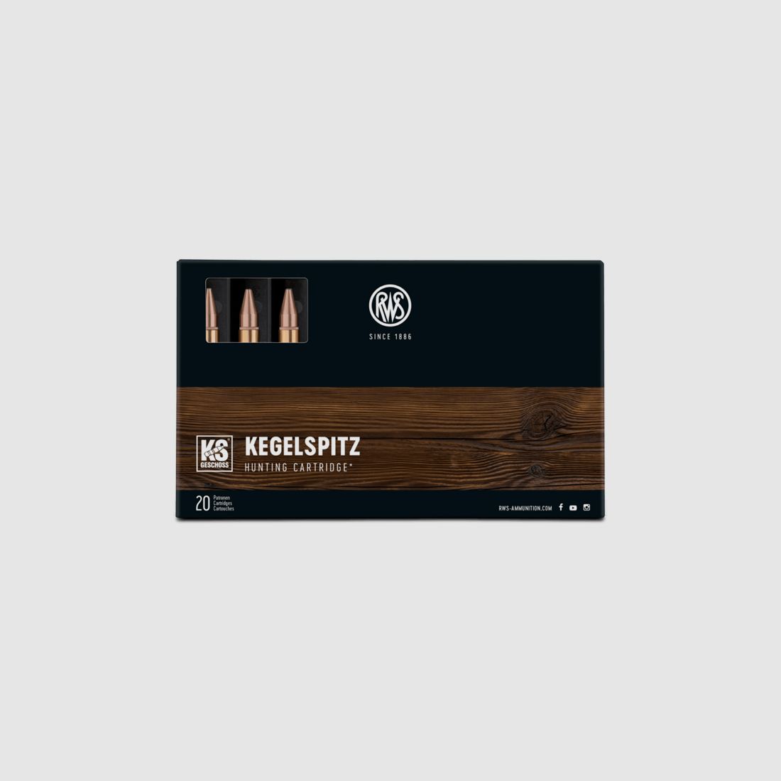 RWS Kegelspitz 7x57 R 10.5g, image 1 sur 3