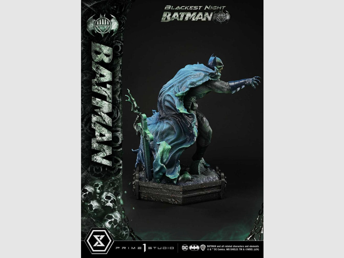 Batman Premium Masterline Series Statue Batman Blackest Night Version 45 cm | 43111