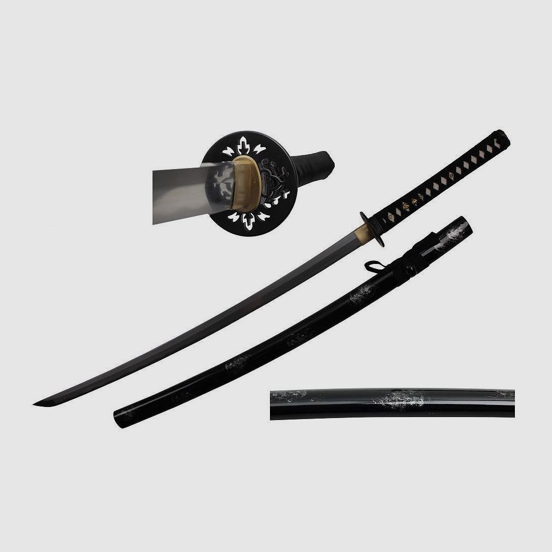 Katana Practical Kaze Damast Miecz