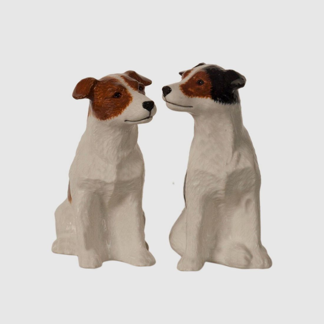 Lovergreen Porzellan Motiv Jack Russell Salz- und Pfefferstreuer