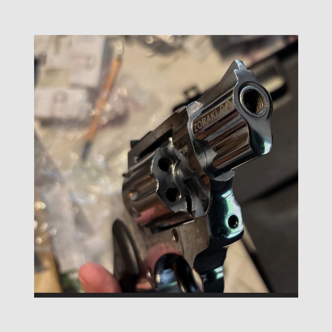 Zoraki R2 2 Zoll chrom Schreckschussrevolver PTB 1006