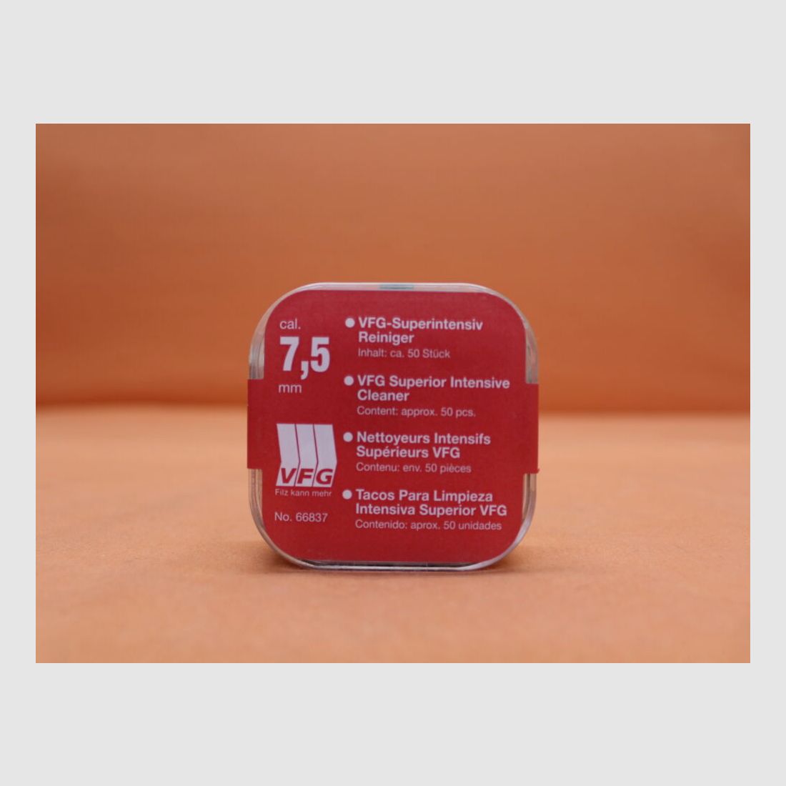 VFG. VFG-Super-Intensivreiniger 7,5mm (66837) 50 St. Spezialfilz mit Messingfasern