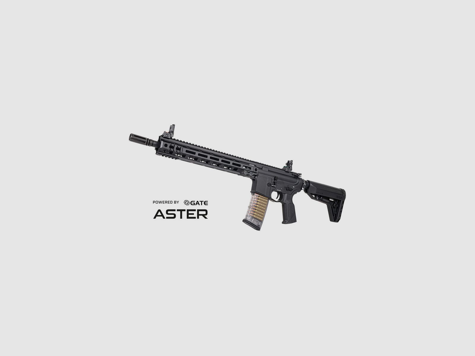 TR16 GMS MK2 13,5 Inch mit Gate Aster SE Airsoft S-AEG frei ab 18 | G&G