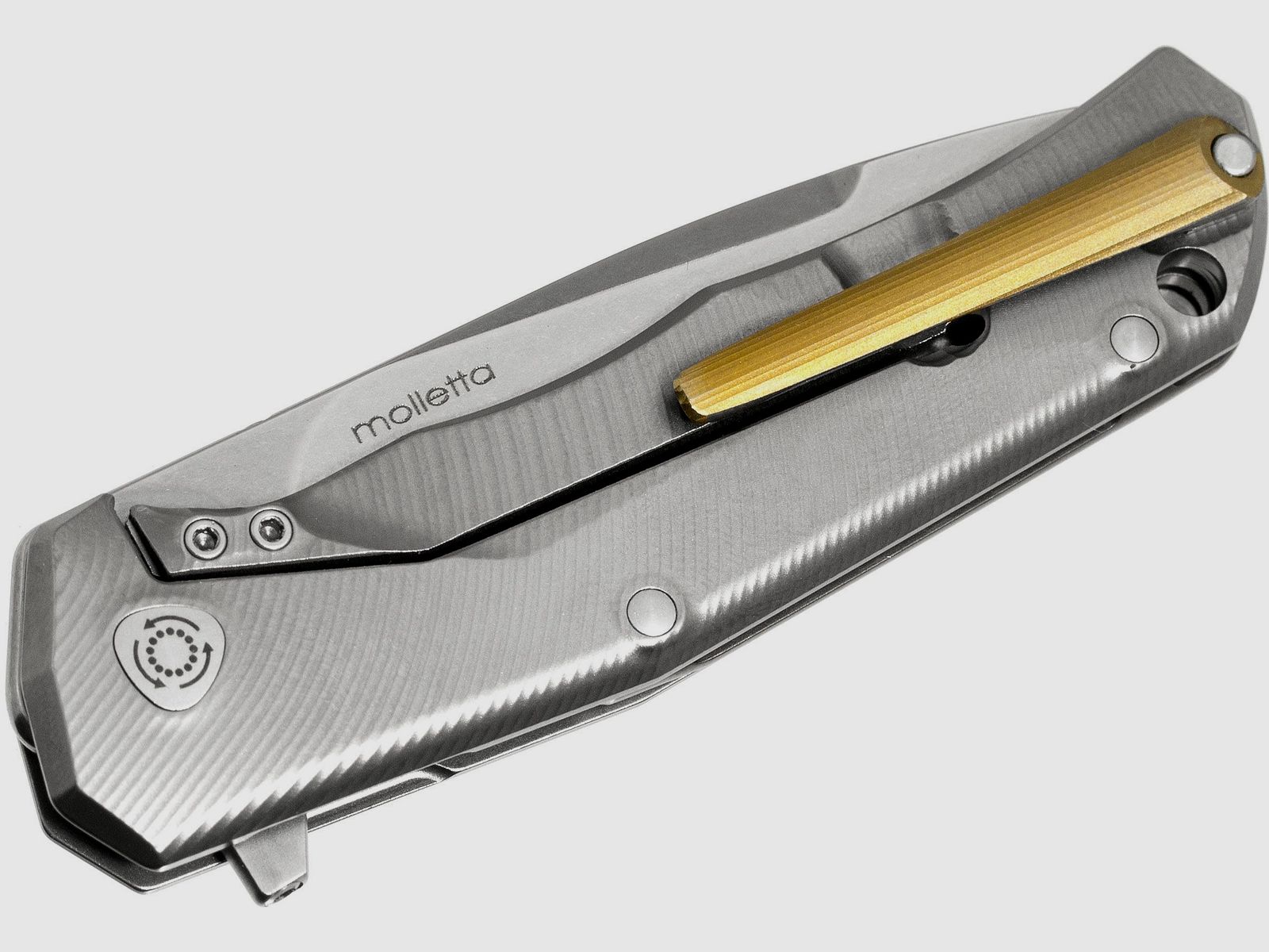 Three Rapid Exchange, Klinge aus M390, Griffe aus mattiertem Titan | 97229