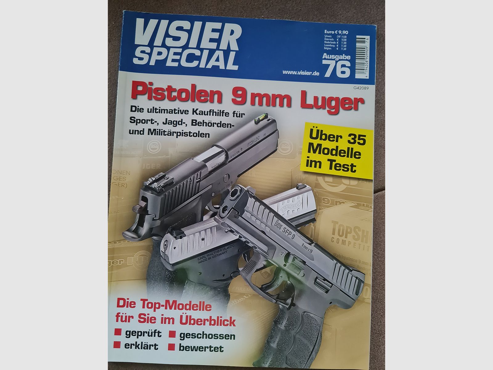 4 x Visier Special Ausgabe: 76 , 82,  104 und 107