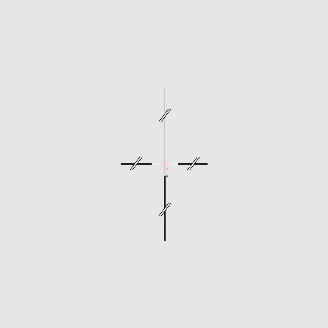 ACOG 4x32 Crosshair Red 223 Combo, afbeelding 4 van 6