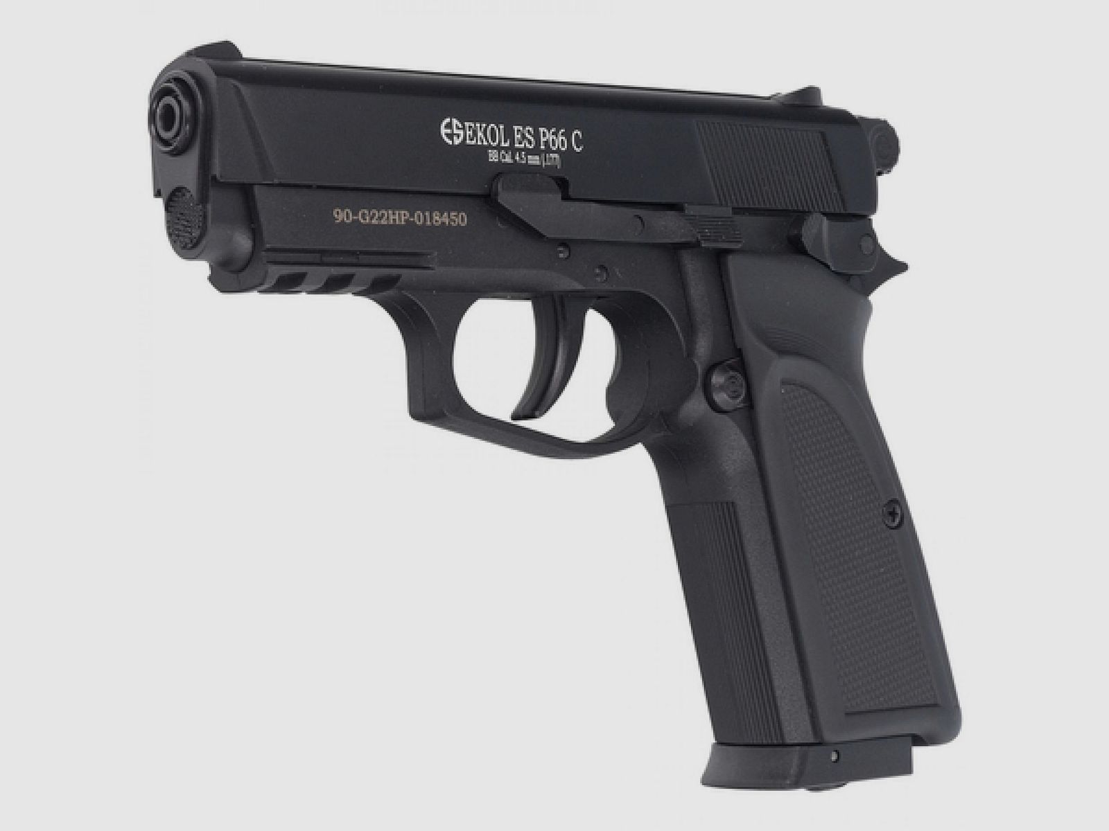 Pistolet wiatrówka Voltran 4.5mm (EKOL ES P66C MATTE BLACK), zdjęcie 3 z 10