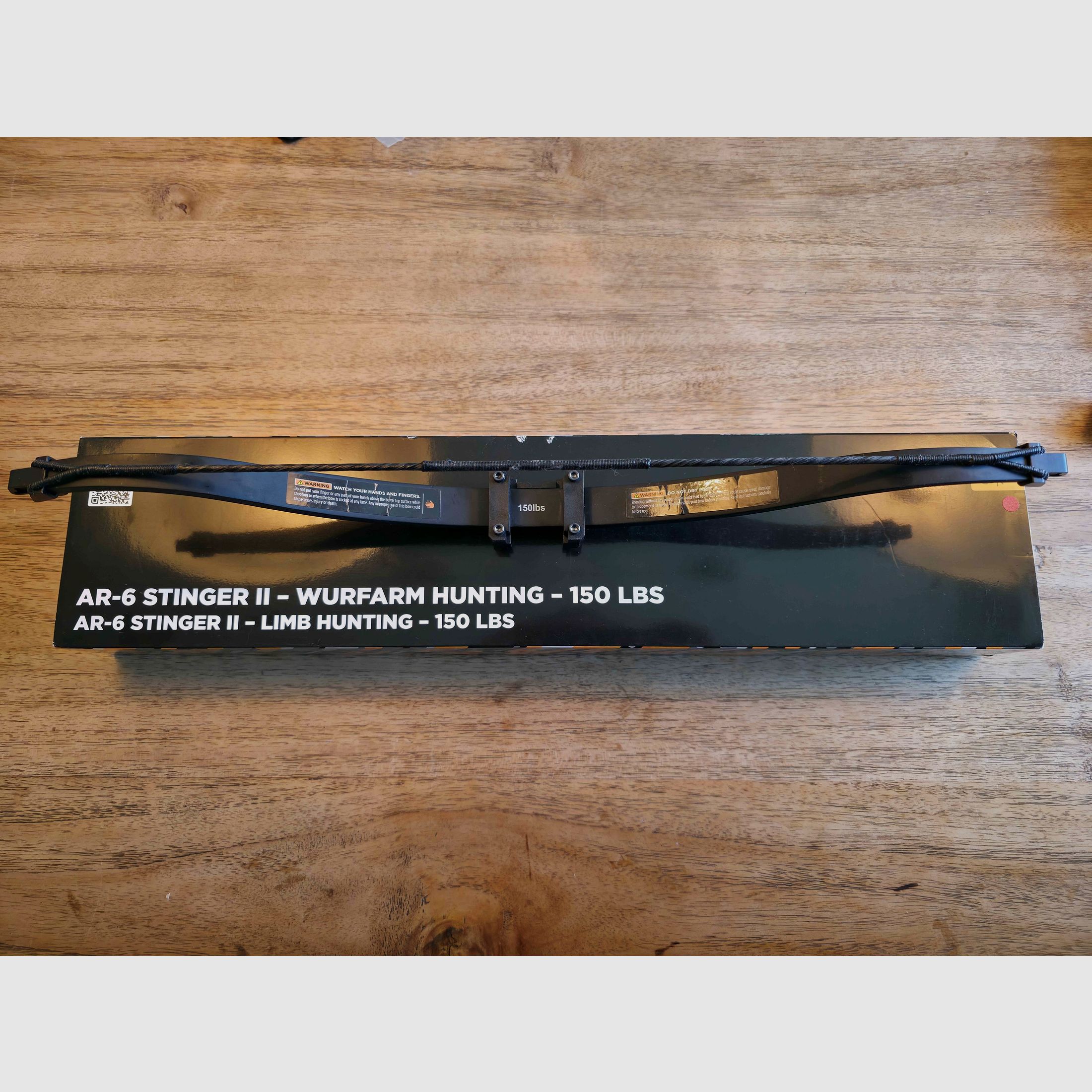 Steambow AR-6 Stinger II Tactical - SET - Viel Zubehör!