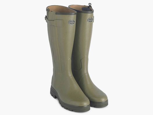 Le Chameau Chasseur Femmes, Cuir, Vert