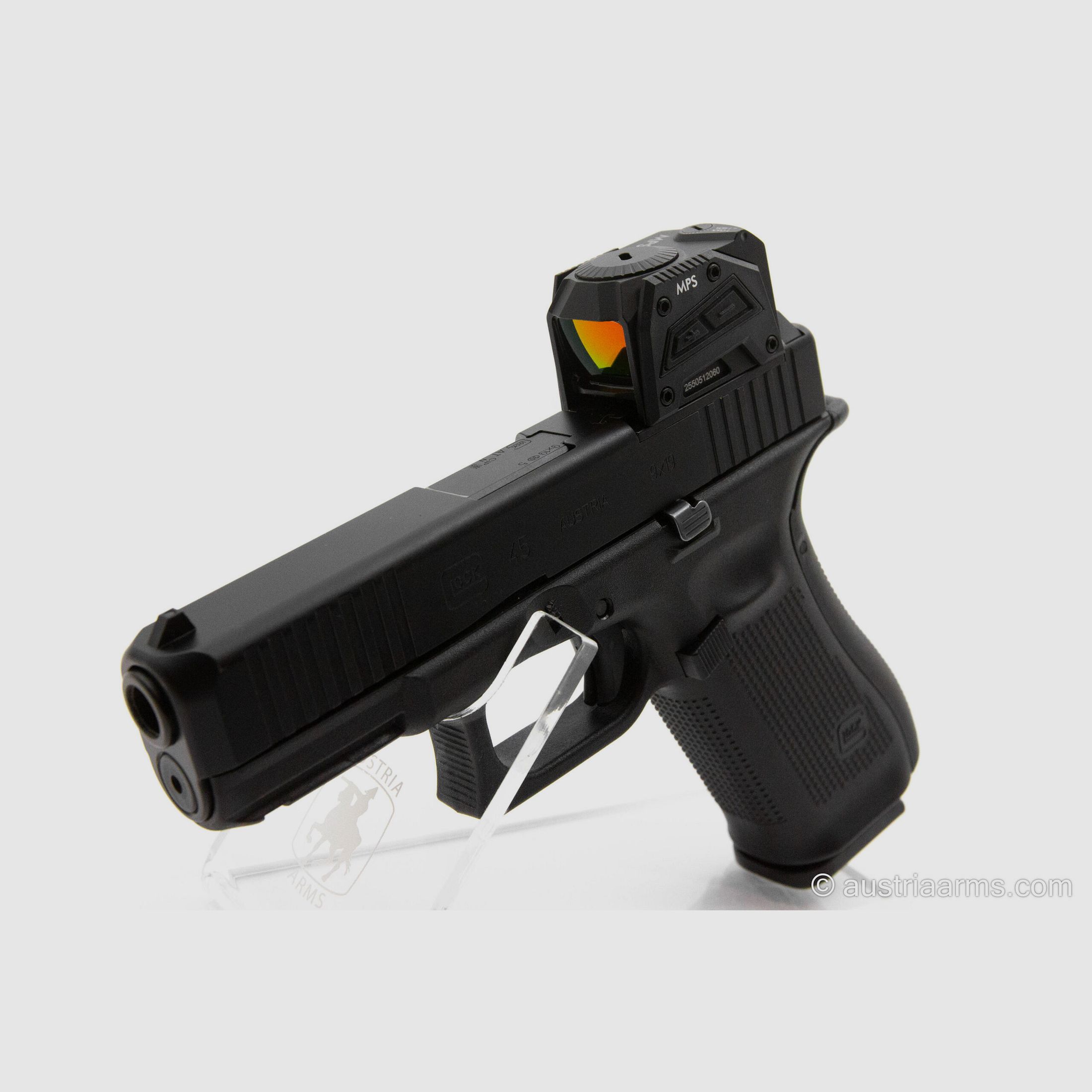 Glock 45 mit Steiner MPS Reddot, Gebrauchtwaffe im Neuzustand, 9 x 19 mm, Bild 4 von 5