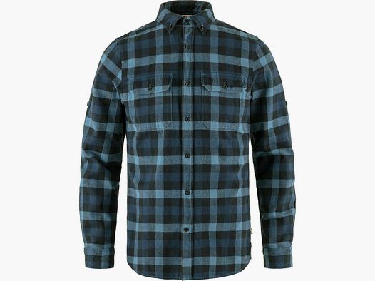 Fjällräven Hemd Skog Dark Navy - Dark Oak