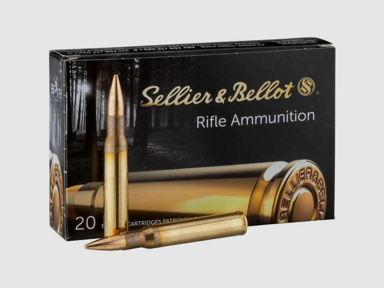 Sellier & Bellot FMJ für M1 Garand 150 grs - 20Stk.