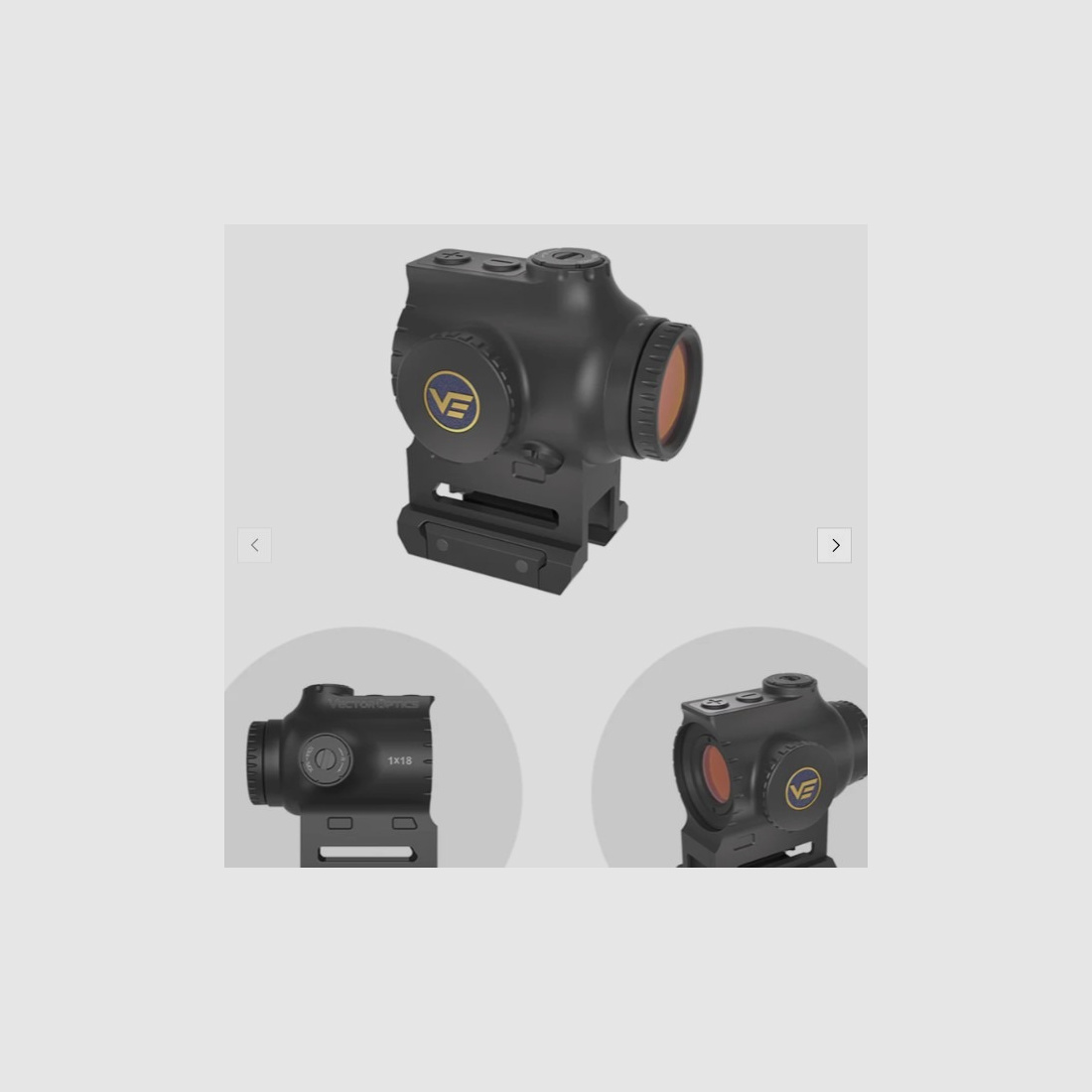 Vector Optics SCPS-M10 Paragon 1X18 Mini Prism Scope