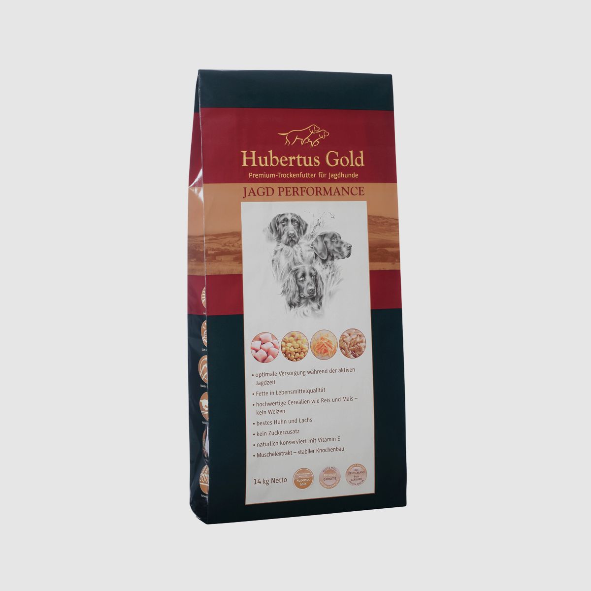 HUBERTUS GOLD Jagd Performance Trockenvollkost 14 kg