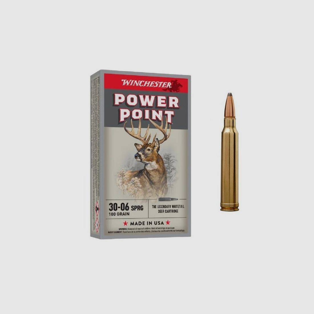 Winchester 30-06 Sprg. Super-X 180grs, Bild 1 von 2