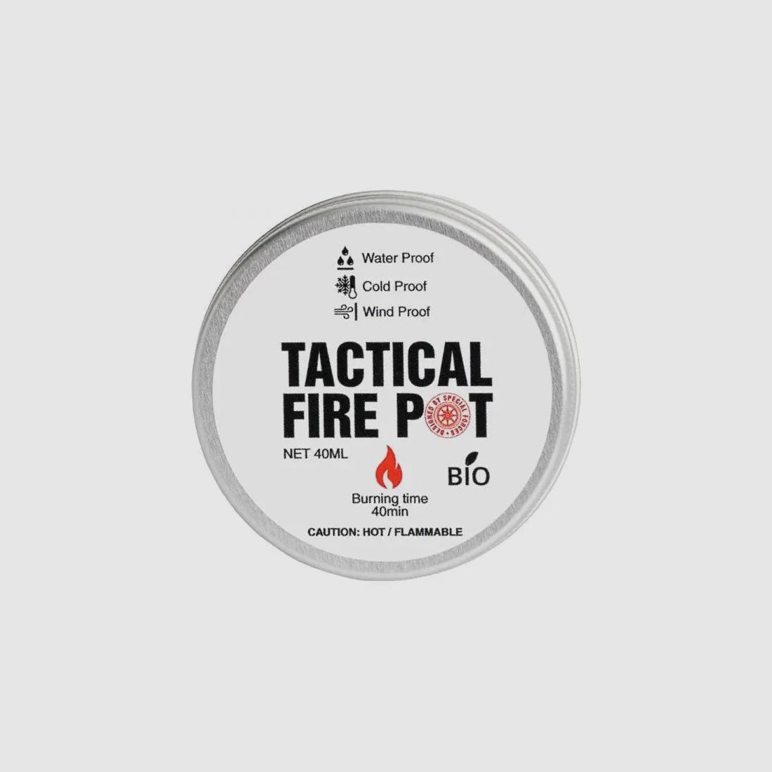 Tactical Foodpack Brennpaste Tactical Fire Pot 40 ml