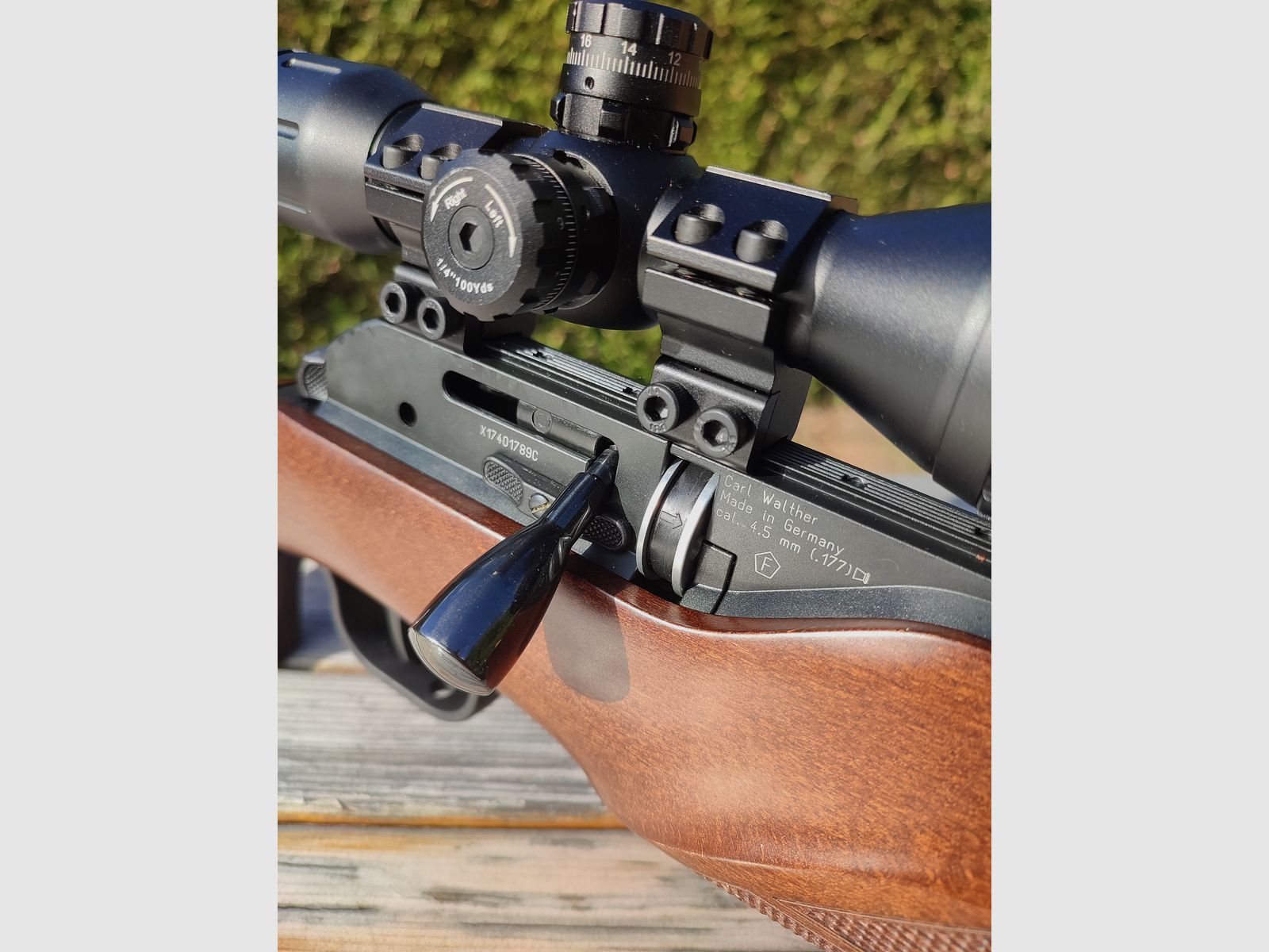 Walther Torminathor 4.5mm Diabolo F air rifle PCP