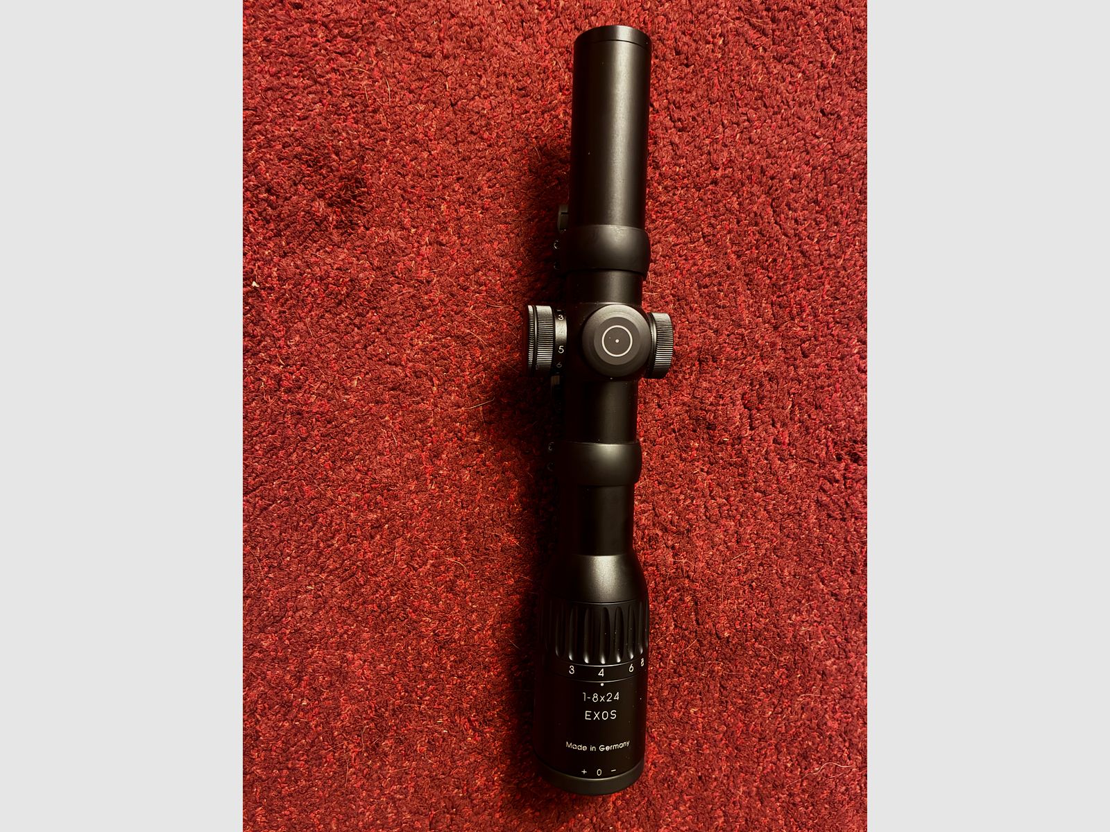 Schmidt und Bender Exos 1-8x24 auf Blaser Sattelmontage 