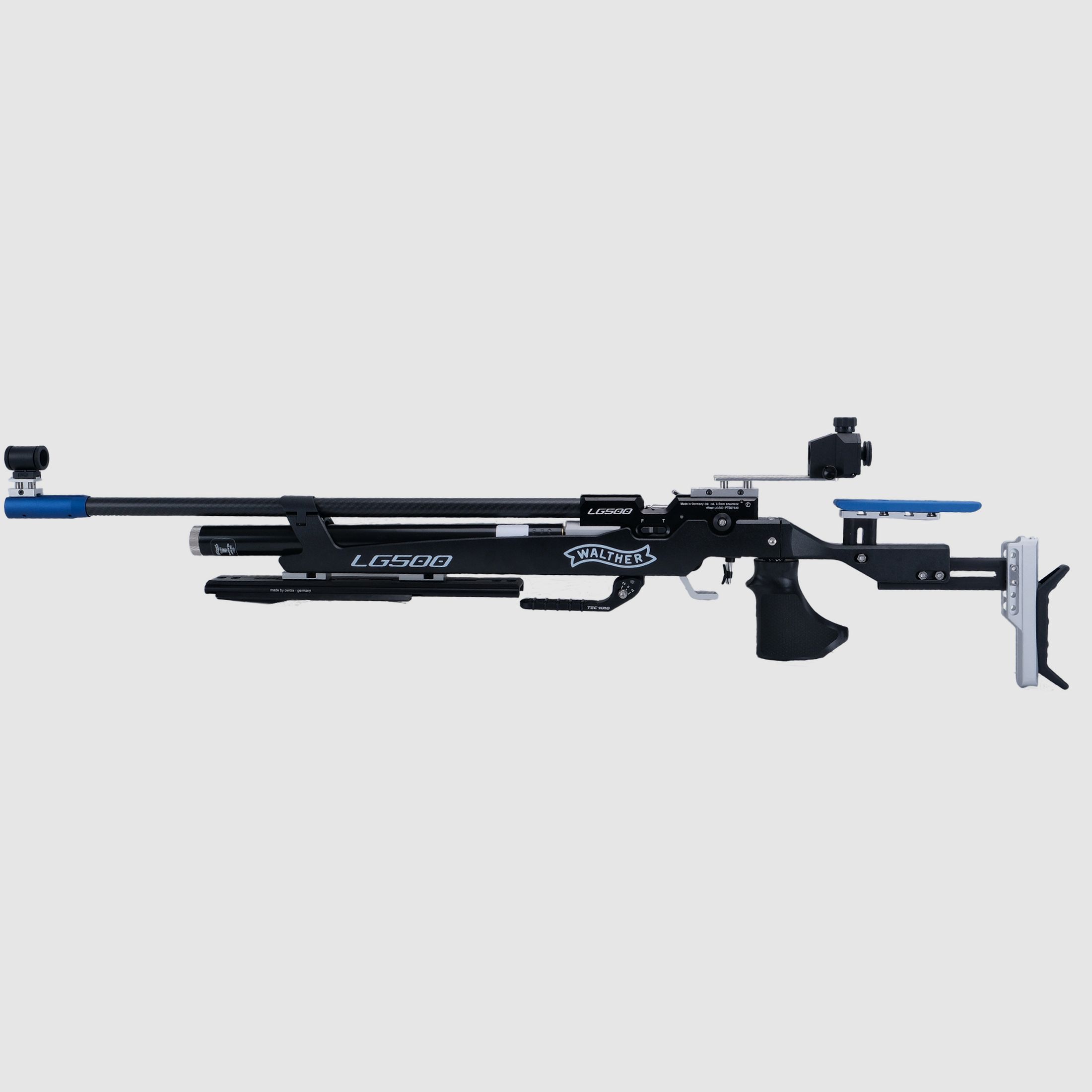 Carl-Walther LG500-M Blacktec Auflage Universal rechts/links Luftgewehr Match