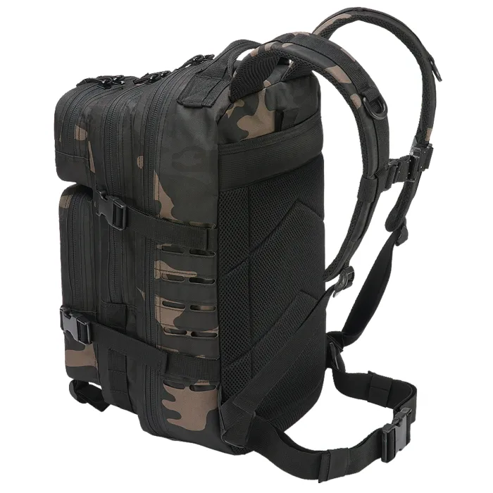 Brandit US Zaino Cooper LASERCUT - Medio - 25 Litri - Camouflage Scuro