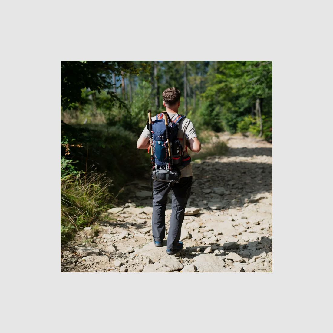 NC1993 Backpack Northlake 30L+10L in Navy Blue