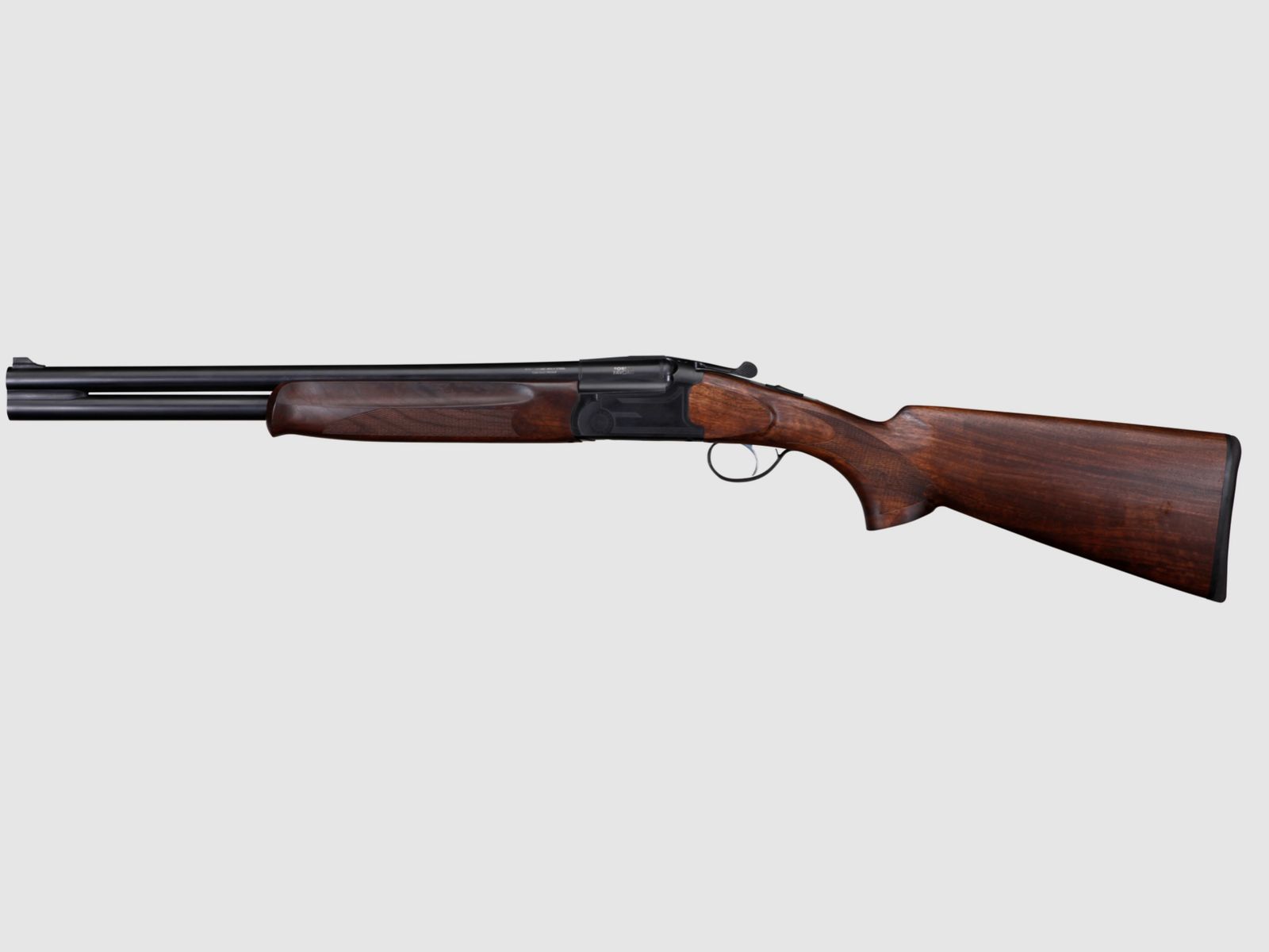 Escopeta de doble cañón Forest Favorit Bock 12/76 para disparo de perdigones de acero, longitud de cañón de 51 cm