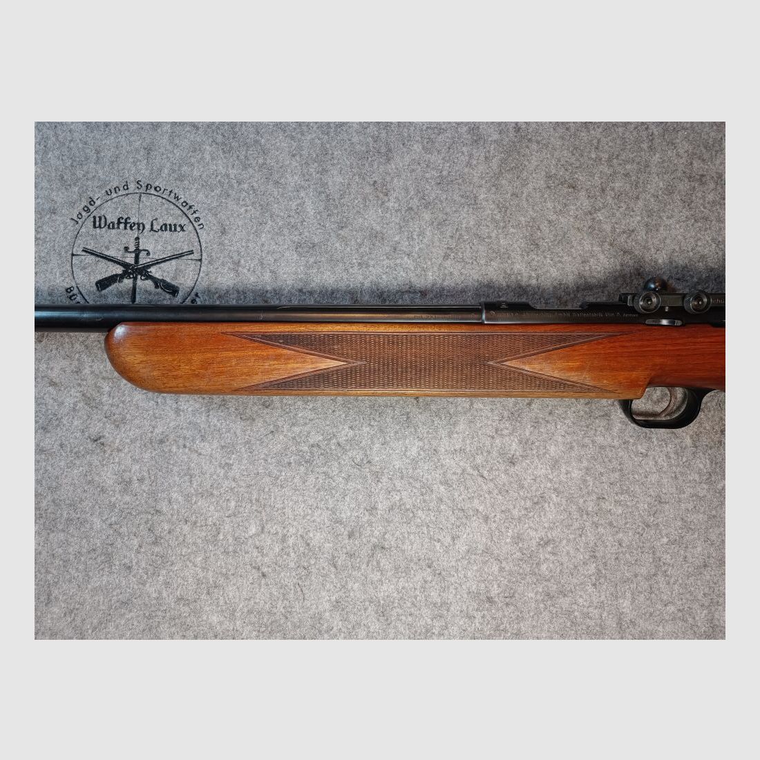 Anschütz Mod. 54 Match met diopter houten kolf