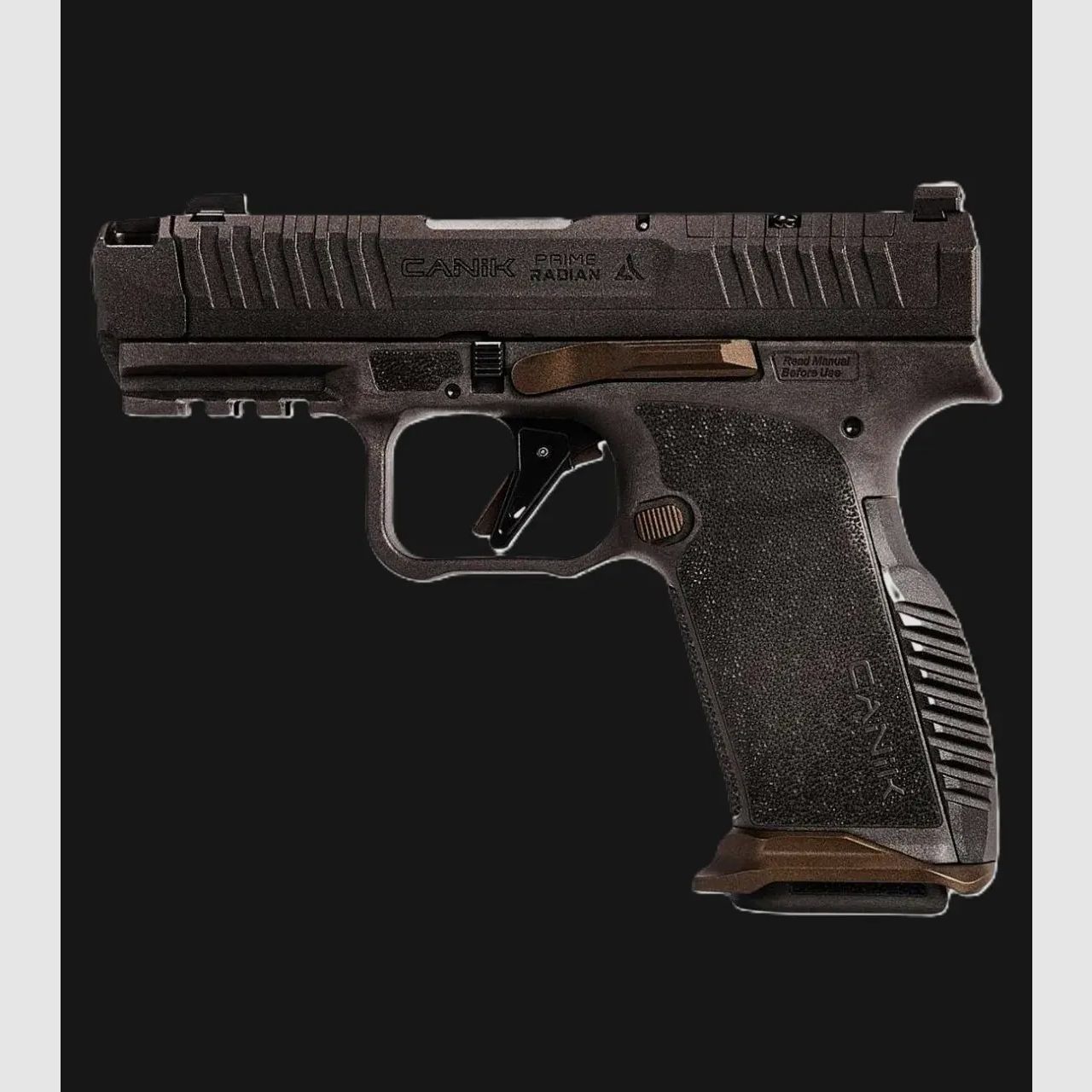 CANiK PRIME RADIAN 9mm Para | Gris, 9x19mm, image 1 sur 2
