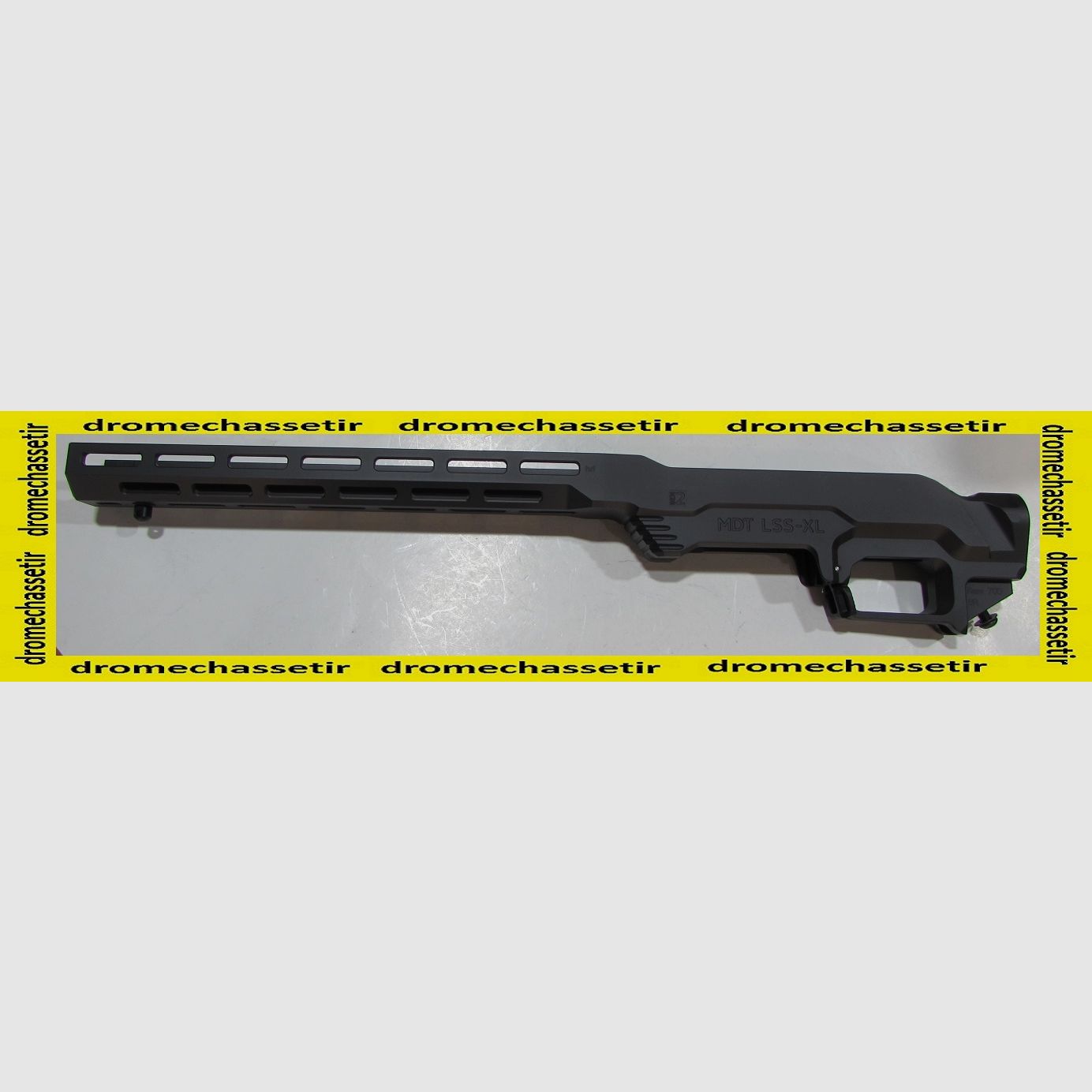 Chassis MDT LSS XL Gen 2, pour remington 700 action courte , fixed, noir, image 2 sur 2