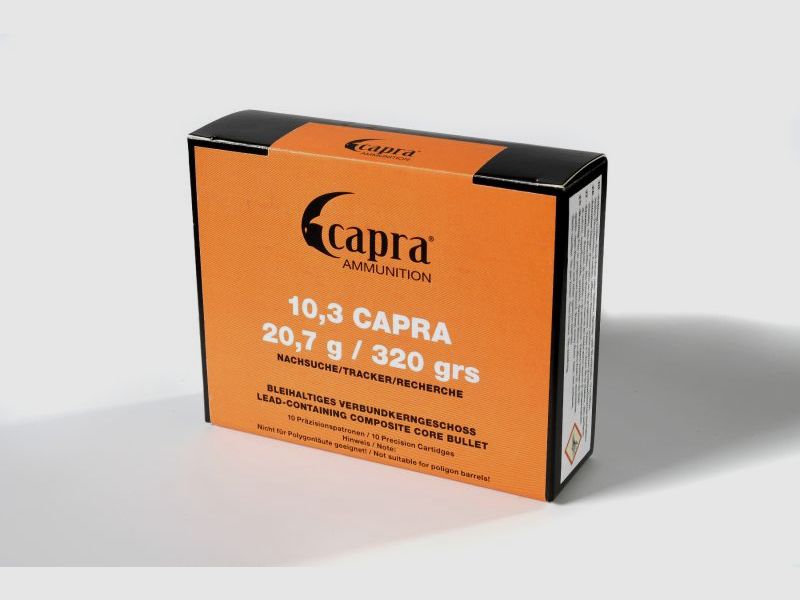 Nachsuche Jagdmunition cal. 10,3 CAPRA, 20,7 g, 320 grs, Bild 1 von 4