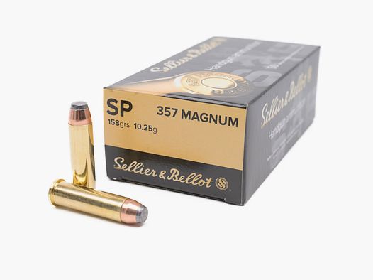SELLIER & BELLOT .357 Mag. SP 158grs.