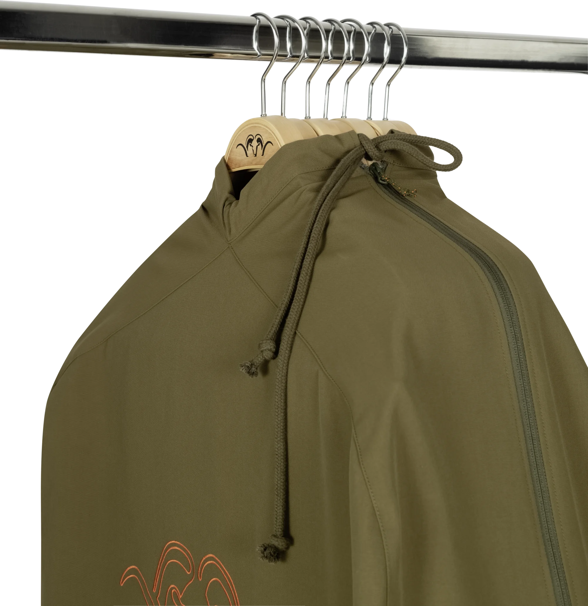 Housse à vêtements vert olive foncé, image 2 sur 2