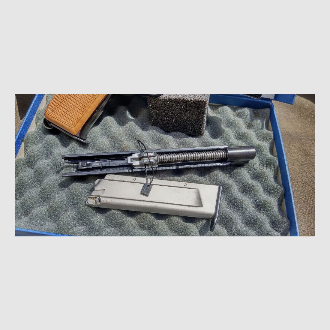 SIG M. 210-1 with interchangeable system and valid proof