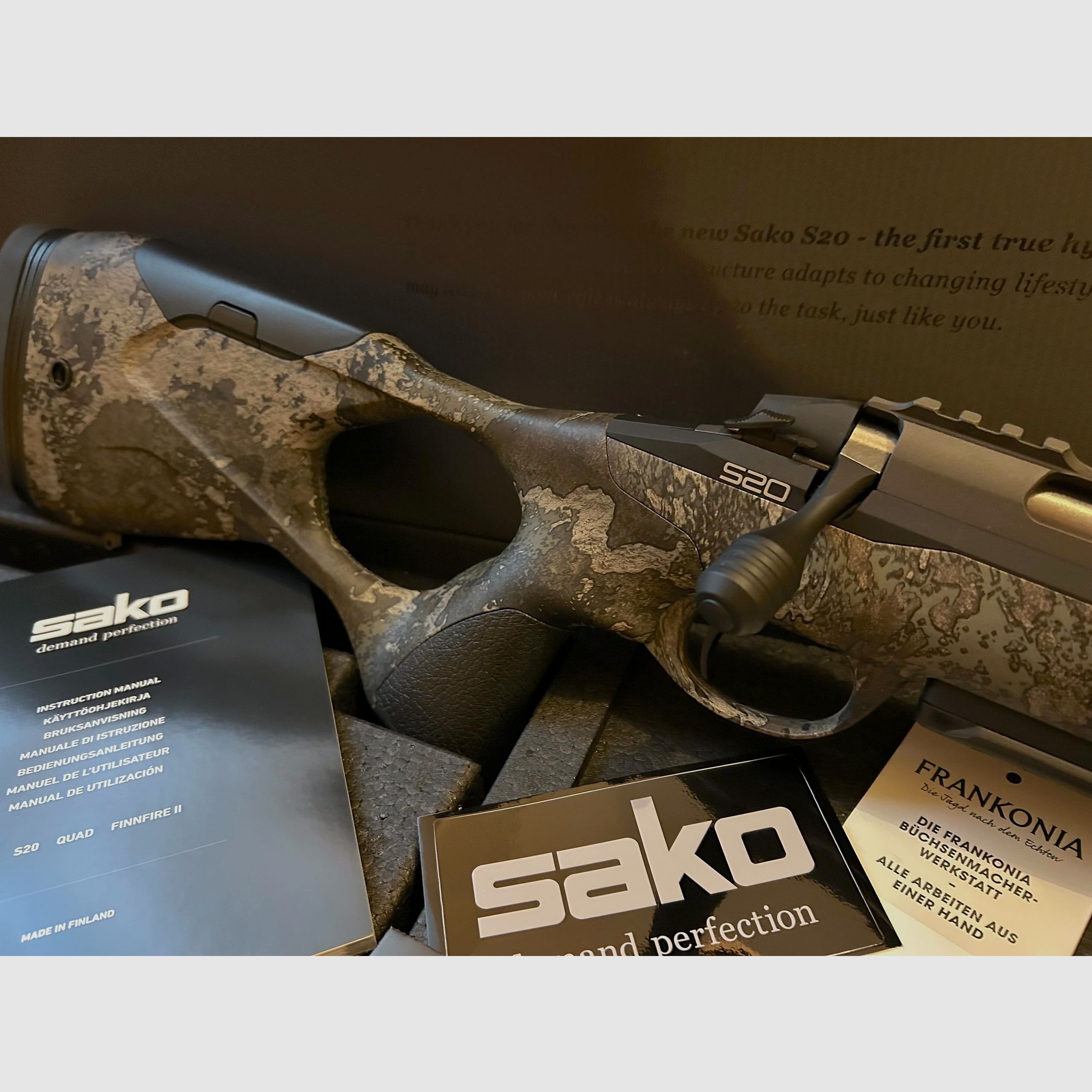 Sako S20 Hunter Cerakote True Timber Strata LL 51cm Camo 6,5 Creedmoor *NEU* 6.5 CM