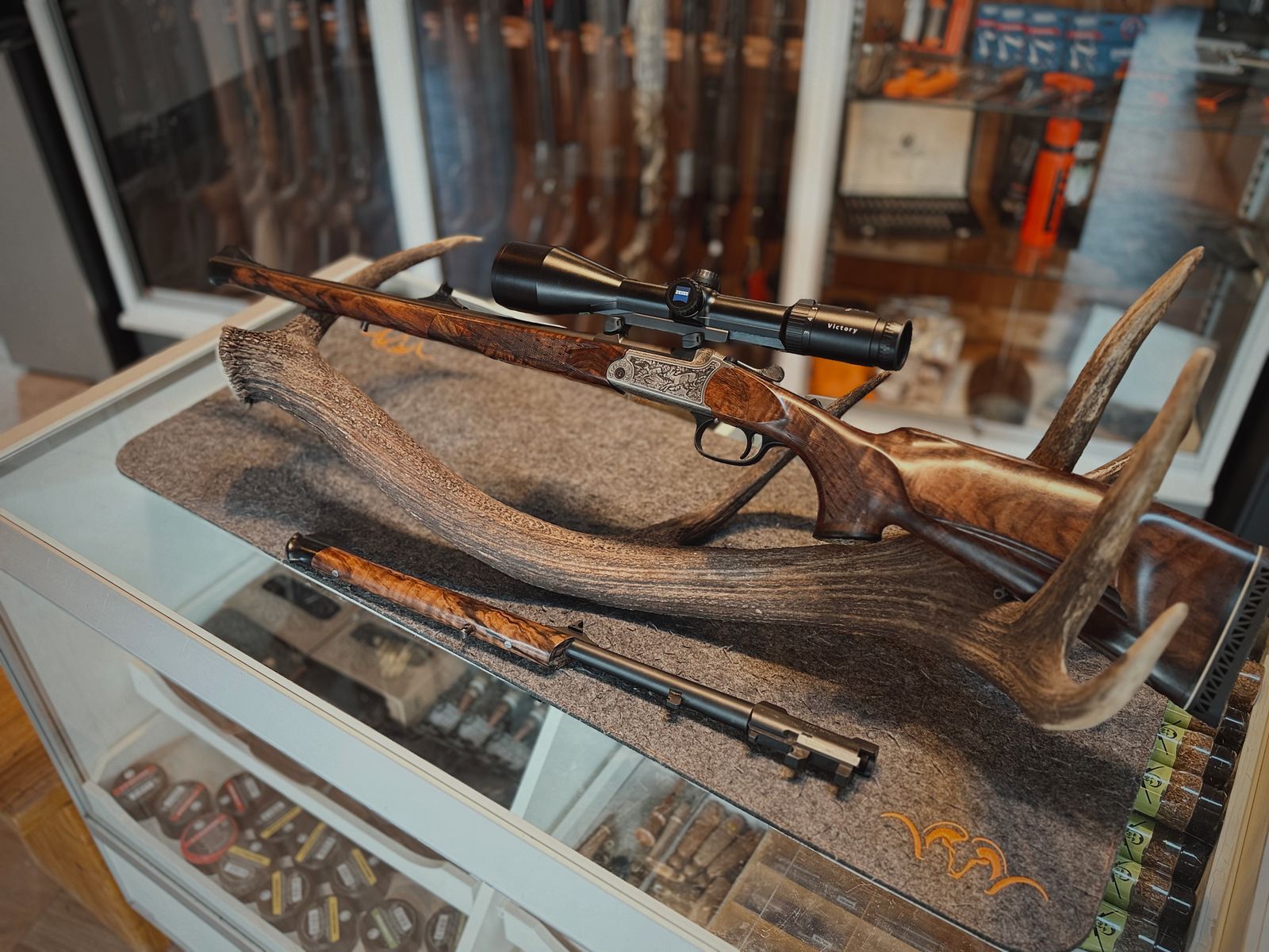 Blaser K95 Luxus Stutzen - Zeiss Varipoint 3-12X56