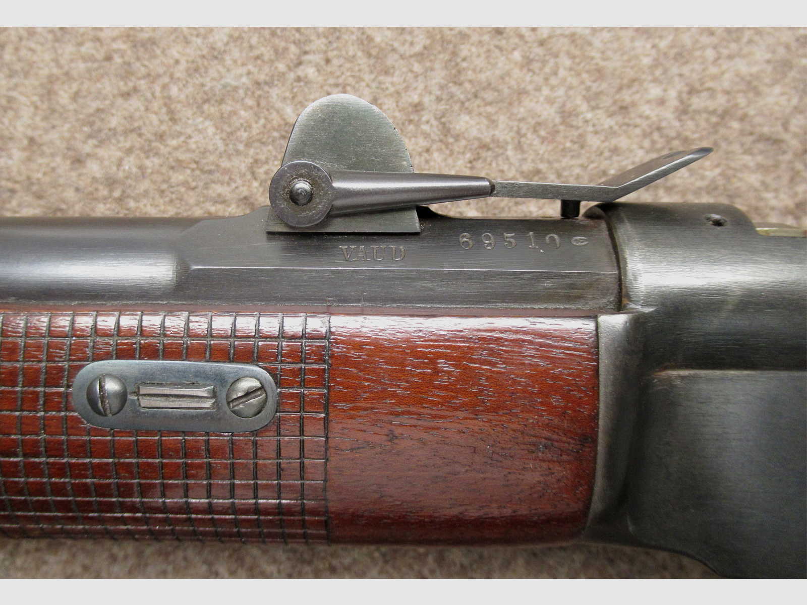AB-139 VETTERLI-Büchse Mod. 1871 Kal. 10.4mm, Bild 4 von 5