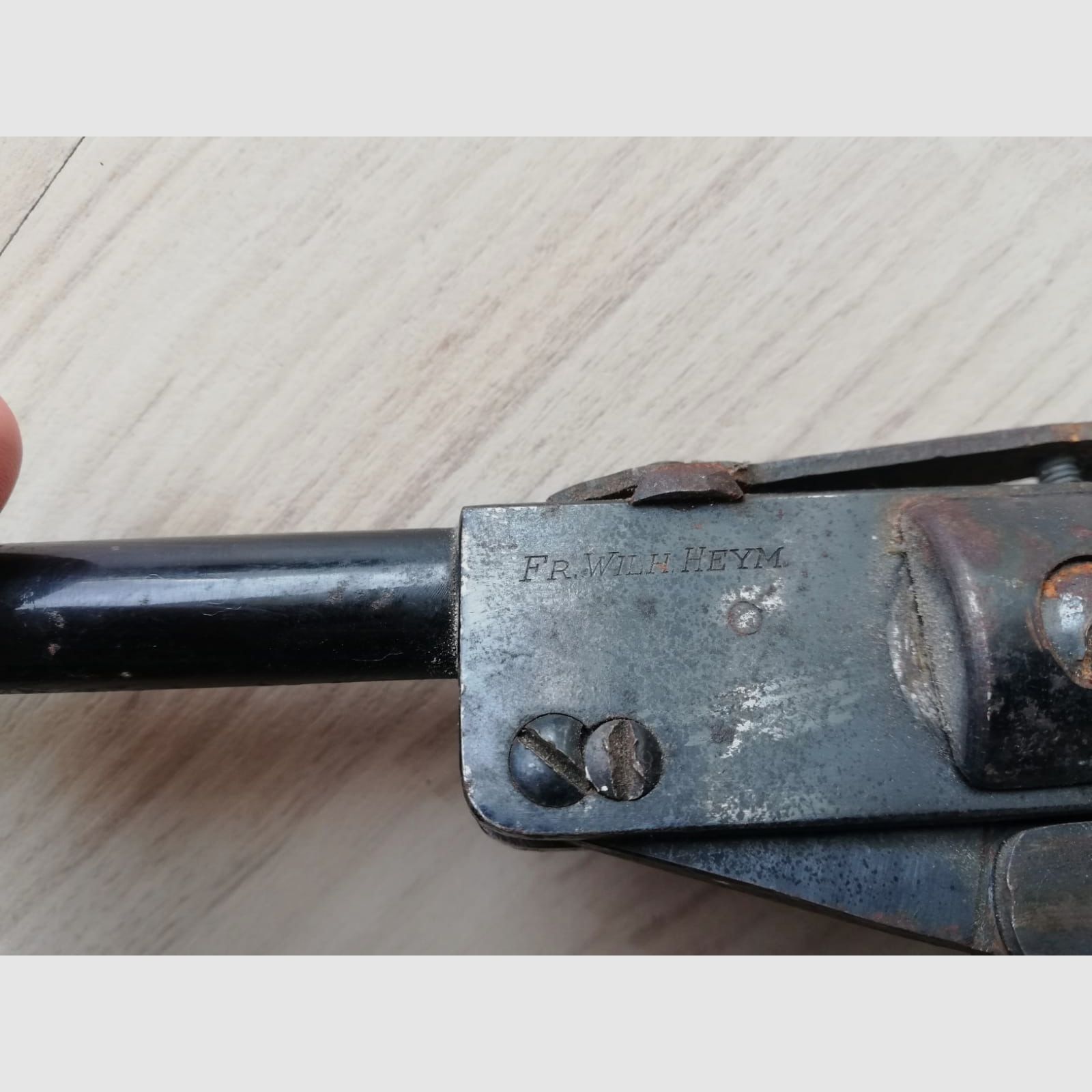 Heym Luftgewehr – frühe Nachkriegsfertigung (ca. 1950er Jahre, 101-nahe Serie) – seltene Kleinserie