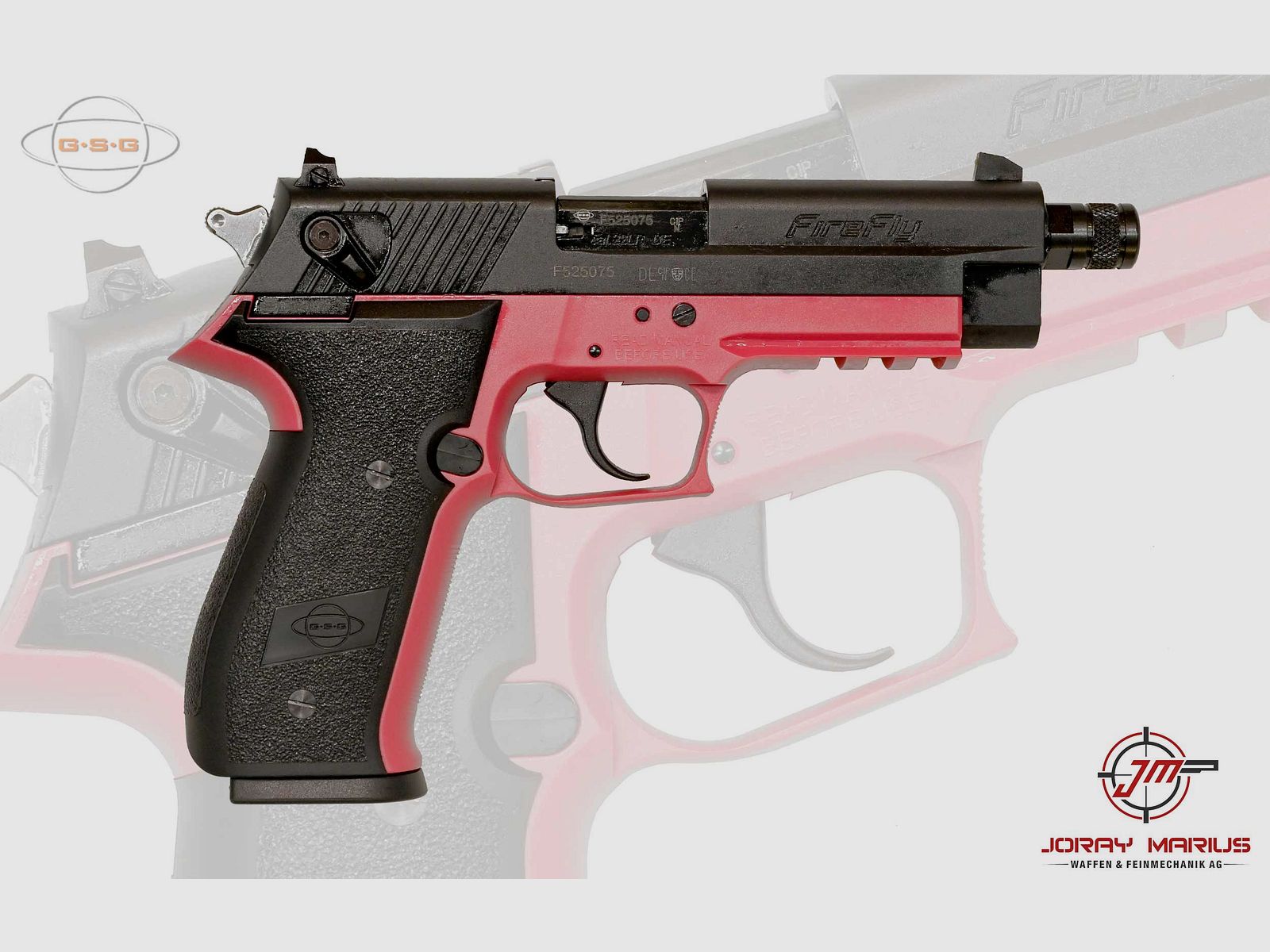GSG Mosquito FireFly Gewindelauf .22lr Pink, Bild 1 von 2