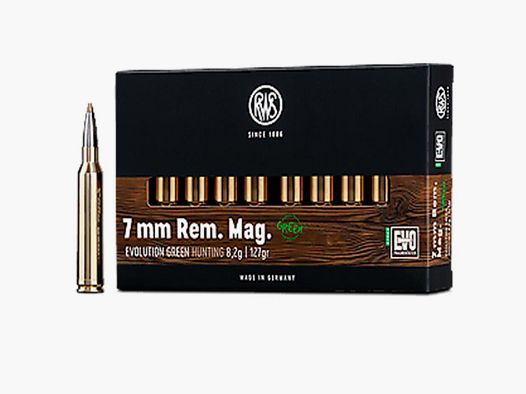 Munition RWS EVO Green cal. 7mmRM 127gr