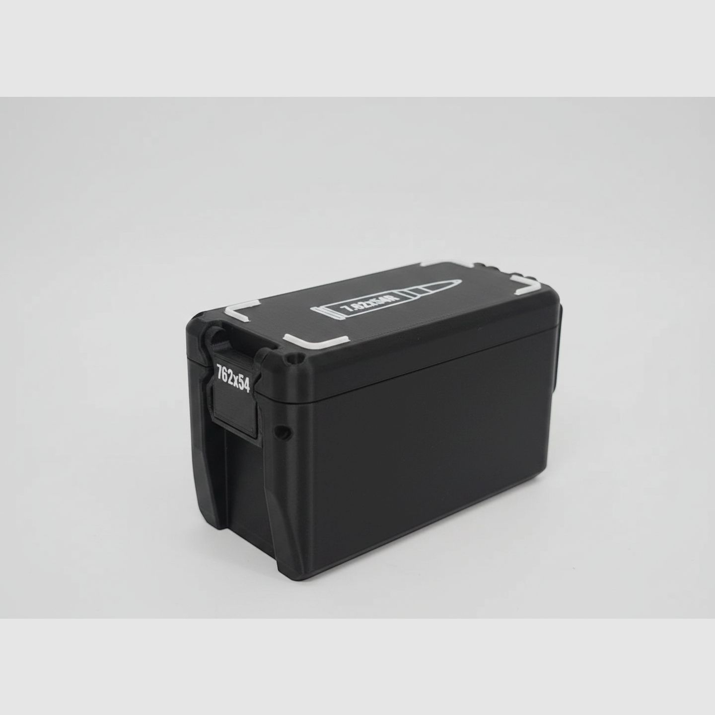 Caja de municiones Filamelt / 7.62x54R / 'Tapa plegable / de bloqueo' / caja de cartuchos, Ammo Box