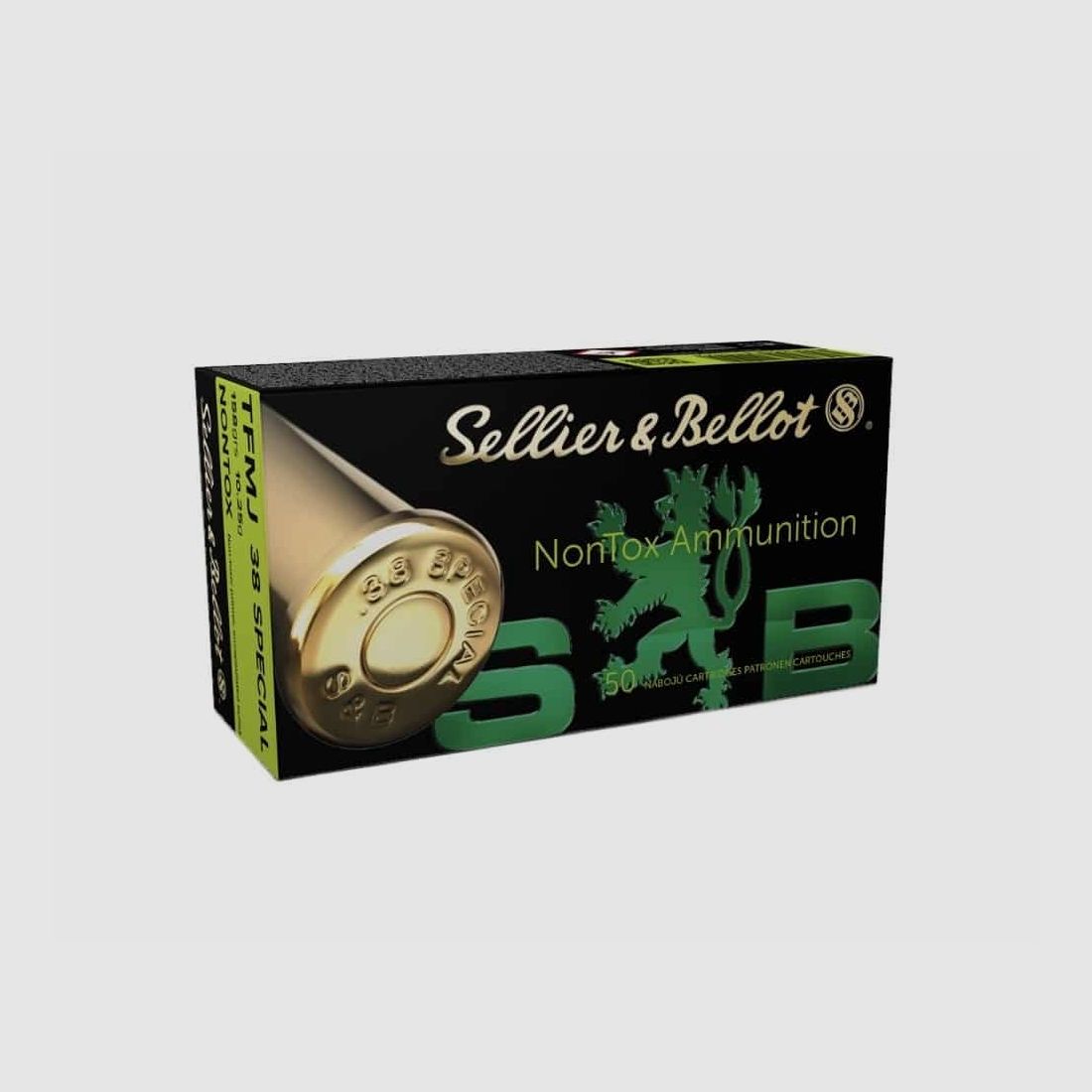 .38 Spec. Sellier & Bellot Nontox 158grs., Bild 1 von 2