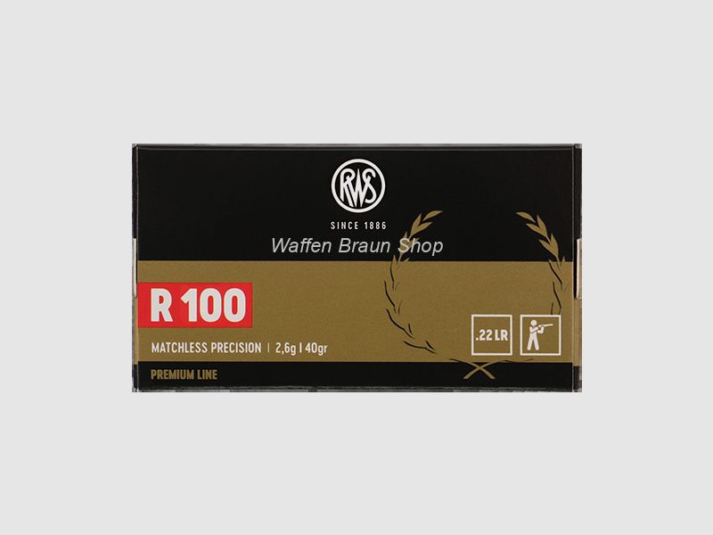 RWS .22 l.r. R100 50 Stück