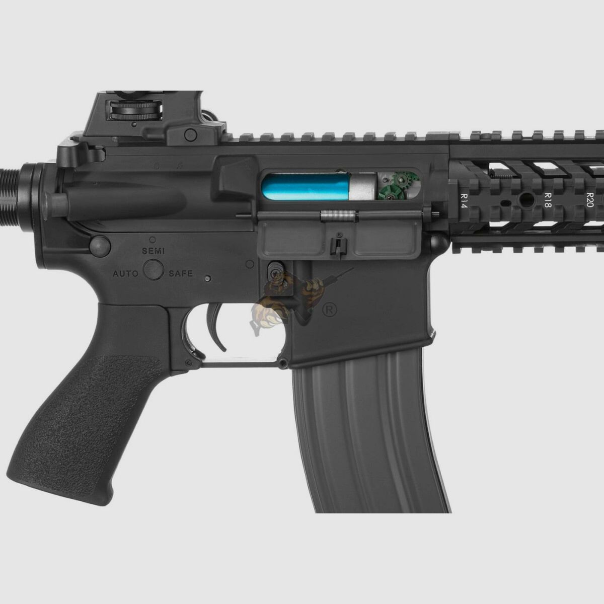 G&G CM16 Raider Schwarz S-AEG Airsoft Gewehr frei ab 18 Jahren