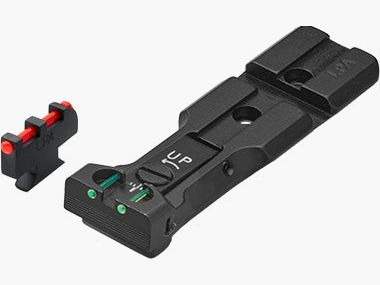LPA WXT02-F2 BLACK BASE verstellbares Revolvervisier mit Weaver-Basis für 629, 686, 586, 627, 66, 67, 696, 17, 19, 657, 610, 625, 29, 27 und neu für Kaliber .50 – Schwarzes Visierbild